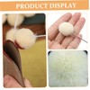 DOITOOL 25Pcs Wool Daubers for Leather Dyeing Soft Wool Balls
