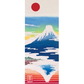 ミヤモトタオル(Miyamoto-towel) kenema 注染手ぬぐい 和楽 富士山 36×90cm 51658