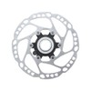 SHIMANO Unisex - Adult RT-EM600 Brake Disc Silver 160mm
