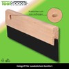 ToolSpace Rubber Spatula 200 mm Tile Spatula Joint Rubber Wooden