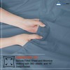 SLEEP-NEST Twin Sheets Set, 4Pc Twin Bed Sheets, Breathable Cotton