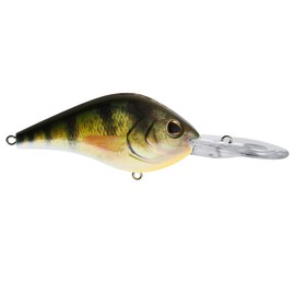 Berkley Dredger Fishing Lure, HD Yellow Perch, 5/8 oz, 2 1/2in | 6.5cm Crankbaits, Tight, Subtle Action Ideal for Deep Water Fish, Equipped with Sharp Fusion19 Hook