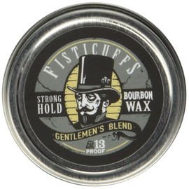 Fisticuffs Strong Hold Mustache Wax Gentlemen's Blend 1 OZ. Tin
