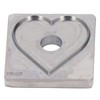 Heart Shape Cutting Die Alloy Steel Clean Cutting Surface Leather