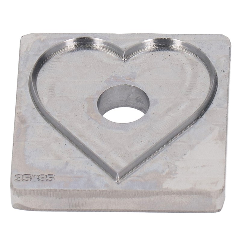 Heart Shape Cutting Die Alloy Steel Clean Cutting Surface Leather