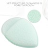 5pcs Makeup Cleaning Puff Hydrophilic Soft Exfoliator Face Cleaning Pad