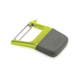 Joseph Joseph Duo Easy-Grip Straight Potato and Vegetable Kitchen Peeler, Green