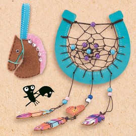 Kosmos AllesKönnerKiste Horses Creative Craft Box [German Language] DIY craft set for girls and boys aged 8 and up - the ideal gift set for a children’s birthday party. Very beautiful craft projects for horse lovers.