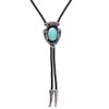 Bolo Tie Turquoise-Western Cowboy Native American Bolo Tie for Men