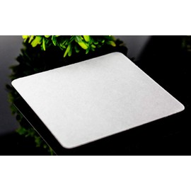 TravelWell Square 4-inch Length and Width Thicker (0.8 MM) Non Slip Drink White Paper Coasters – Set of 200