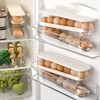 rflaueo Refrigerator Egg Holder Egg Holder for Fridge With Lid
