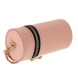 FELTECHELECTR Piggy Bank Nail Decoration Lipstick Organizer Bag Portable Coin Bag Zippered Pouch Fashionable Coin Bag Small Money Pouch Decorative Coin Organizer Mini Coin Pouch Pink Pu