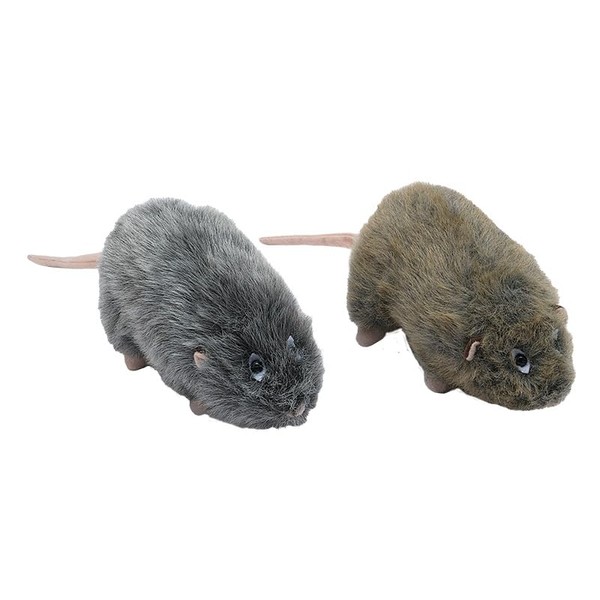 Euro Souvenirs Rat approx. 20 cm, cuddly toy, plush toy,