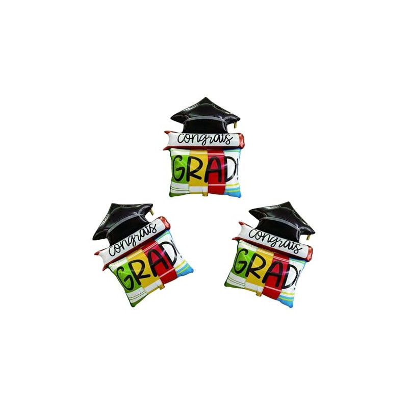 Dzrige Graduation Cap Balloons Grad Hat Balloons Congrats Grad Mylar