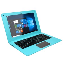 ZHAOHUIXIN Mini Portable Windows Laptop with Intel Celeron N3350CPU 3GB RAM 64GB EMMC 10.1inch IPS Screen, Laptops for Kids Student Men&Women (Blue)
