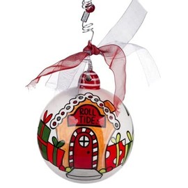 Glory Haus, Alabama Collegiate Christmas Ornament (Alabama Gnome Ornament)