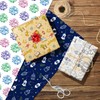 RiukRaiu Eid Mubarak Wrapping Paper for Kids-Ramadan Kareem,Lantern,Mosque, Camel-Islamic Gift