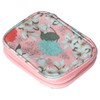 Storage Bag Waterproof Oxford Cloth Pink Lily Portable Household Daily