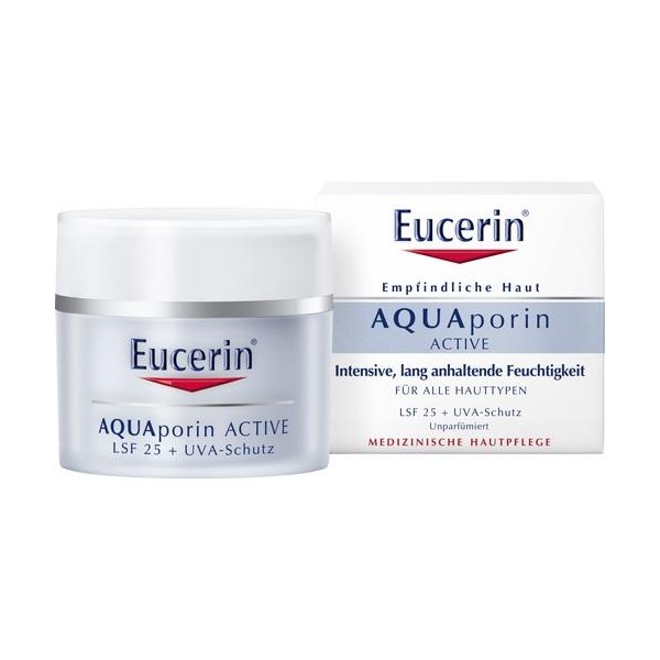 Eucerin Aquaporin Active With SPF 25 And UVA Protection For All Skin Types 50 ml