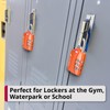 Fosmon TSA Approved Luggage Locks, 3 Digit Combination, 4 Pack