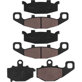 Unbranded Front Rear Brake Pads for Kawasaki Zephyr ZR 550 ZR550 B4/B5/B6 1994-1999