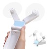 Folding Electric Fan Double Headed Portable Handheld Mini USB Fan