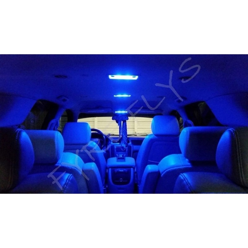 Fyre Flys 14x Blue LED interior lights package kit for