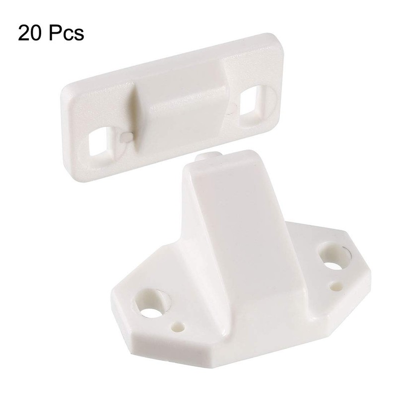 uxcell Furniture Cabinet Closet Door Roller Catch with ABS Roller
