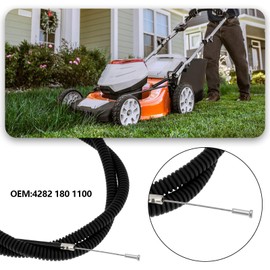 OTOTEC 1 x Throttle Cable for Brush Cutter Trimmer Replacement Part 4282 180 1100 Compatible with Stihl BR500 BR550 BR600 Backpack Leaf Blower
