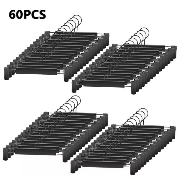 Unbranded 60 Pack Clothes Pants Hangers with 360 ° Swivel