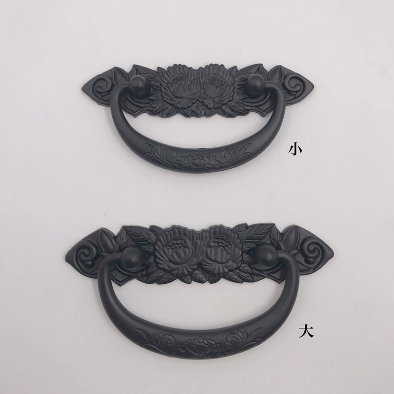 Japanese Style Handle Peony No. 8 Can, Age Color, Small,