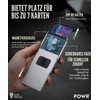 POWR Card Holder Wallet.RFID Card Holder for Men.Minimalist Wallet Credit