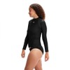 Speedo Women's Long Sleeve Rash Top, black