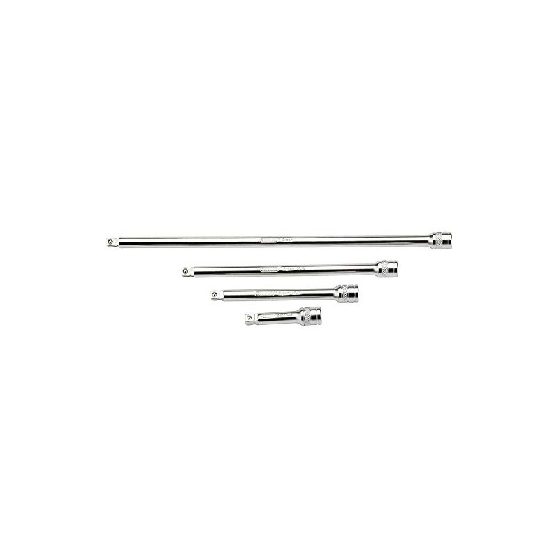 Draper 16766 1/4 Inch Square Drive Satin Chrome Wobble Extension