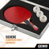GEWO Aluminium Safe Racket Case - Table Tennis Aluminium Case