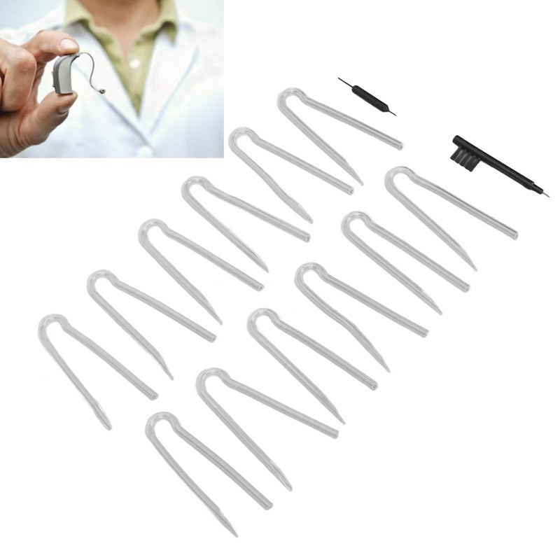 Hearing Amplifier Tube Set Professional Preformed BTE Earmold Tubing Hearing