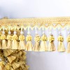 BEL AVENIR Tassel Fringe Trim 6.5 Yard x 3.15 Inches