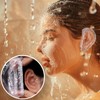 200 Pack Shower, Bathing,Ear Covers Clear Disposable Ear Protectors Waterproof
