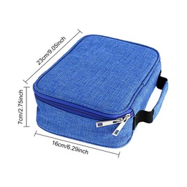 Tolenre Pencil Case 72 Slots Large Capacity Pencil Case Portable Removable Storage Pencils Organiser Stationary Case Coloured Pencils Holder for Girls Boys Adults, blue, Large pencil case
