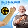 Arm Chaps Leather Protective Sleeves Arm Guard - Prevent Cuts,