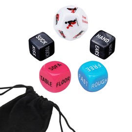 Funny Date Night Dice for Couples Valentine's Day Gift for Women Men Decider Dice Couple Game Dice for Girlfriend Boyfriend Wedding Anniversary Christmas Birthday Gifts 16FT10