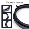 yorpyep Car Speaker Adapter, 6.5" Front Speaker Gasket, Audio Modification