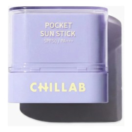 Lápiz Solar Chillab Pocket Spf50+ Pa++++ Mate Para Control D