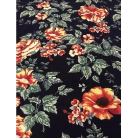 LuLaRoe MAXI Skirt Dress Blue Large Blush Roses 🦄 Unicorn Small 6/8 Red/white