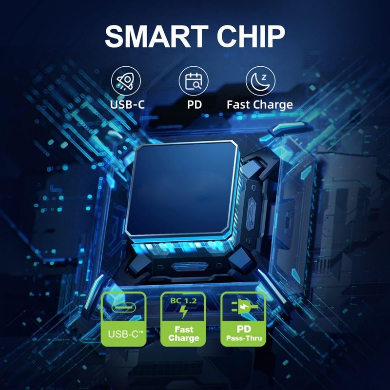 chenyang - Convertidor de carga USB C de 65 W