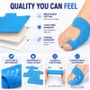 Bunion Tape, 32 Pcs Pre Cut Kinesiology Strips for Big