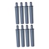 KICHOUSE 8pcs Door Stopper Door Shield Buffer Dark Gray Prevents