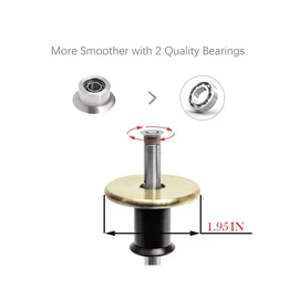 YOSELIN Dovetail Jig Wheel Marking Gauge Tool Set, 1 Bearing Wheel Cutter for Soft Wood, 1 Locked Wheel Cutter for Hardwood,1 Screwdriver,1 Woodworking Pencil,Inch & MM Scale Imperial Ruler.