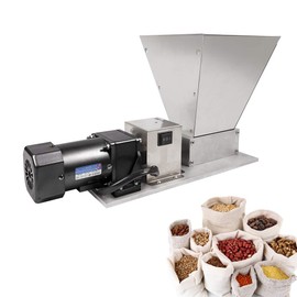 HETEPPTR Electric Grinder Mill 60W Grain Grinding Machine 110V Electric Commercial Grinder Machine for Wheat, Rice, Corn, Sorghum, Soybeans, Feed, Coffee