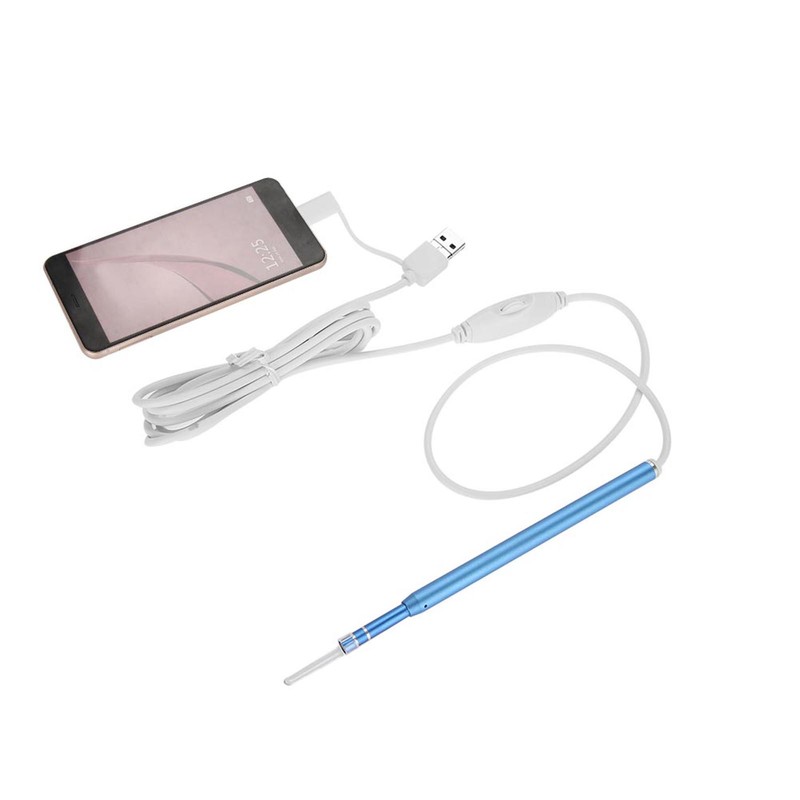 3 IN 1 USB Visual Earpick 1.3 Million Camera Endoscope